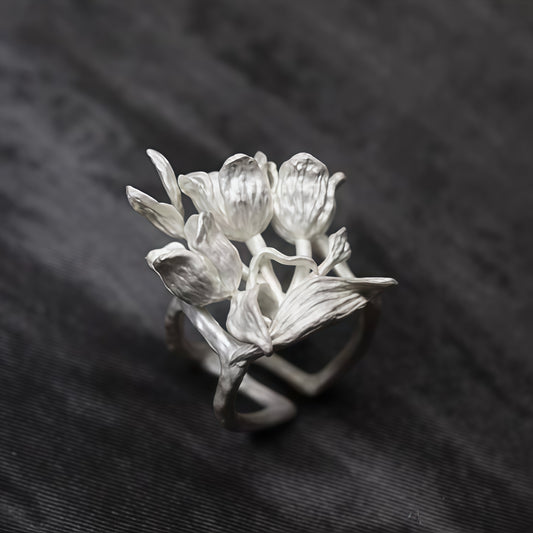 Blooming Tulip Ring