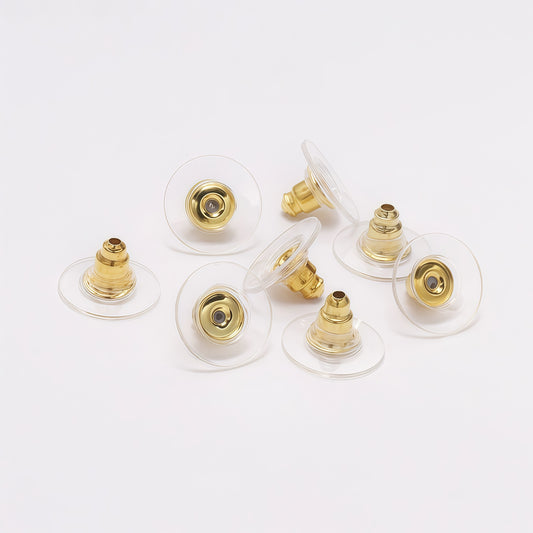 Comfort Clutch Earring Backs – Gold & Silver (A Pair)