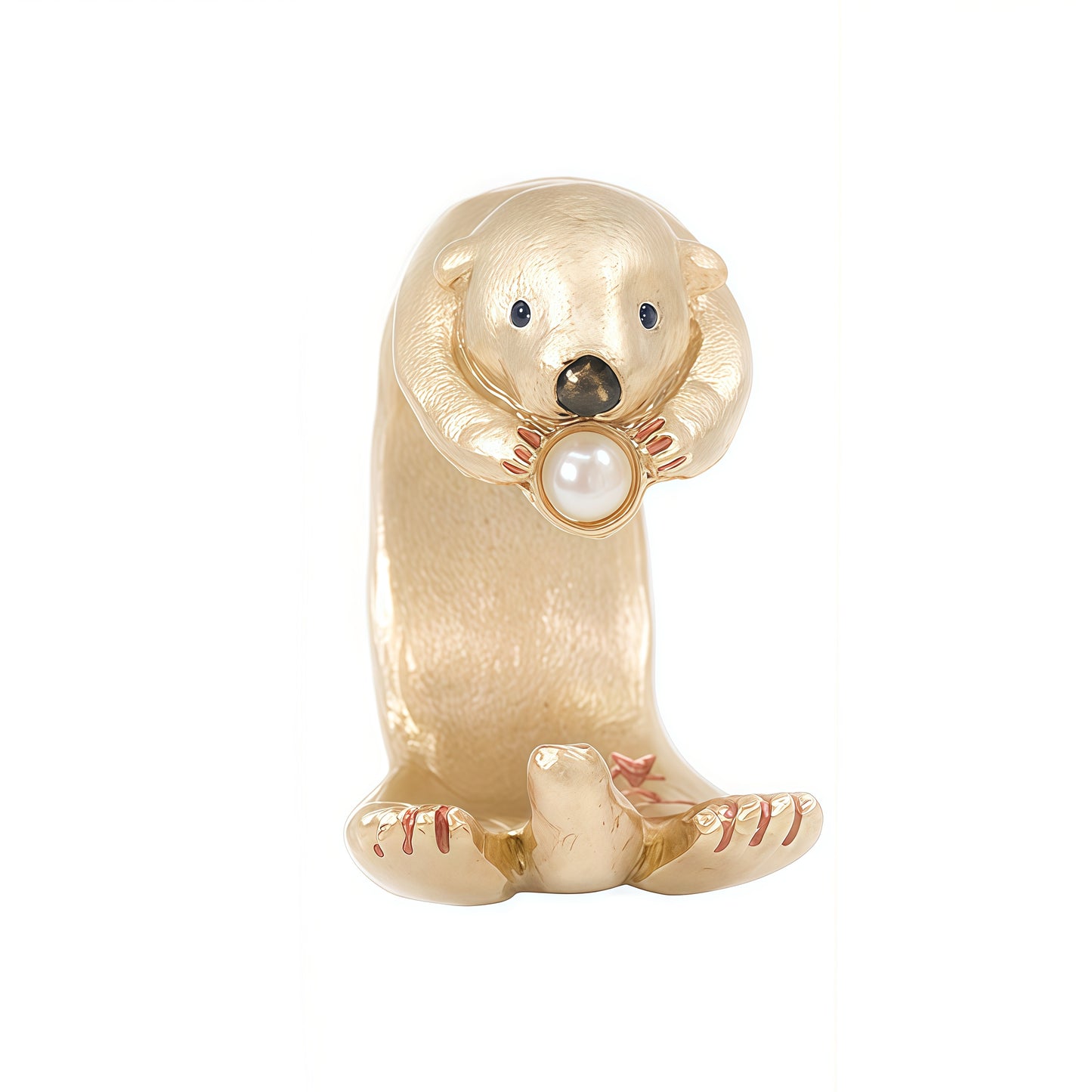 Otter Hugging Ring