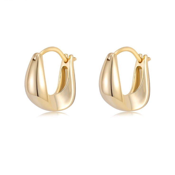 Luna Curve Earrings – Soft Elegance Meets Everyday Sophistication