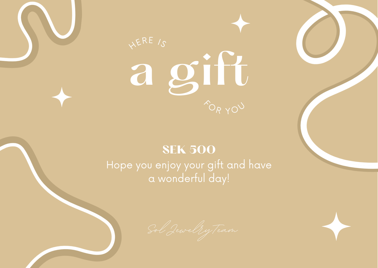 Sol Jewelry Gift Card – The Perfect Choice for Every Occasion