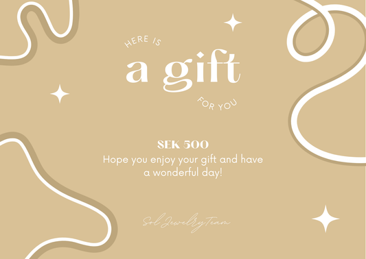 Sol Jewelry Gift Card – The Perfect Choice for Every Occasion