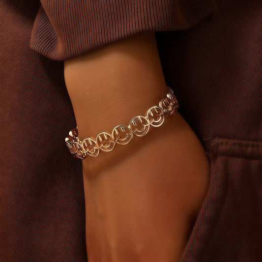 Smileyarmband