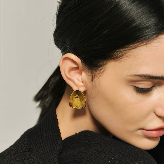 Molten Shell Earrings